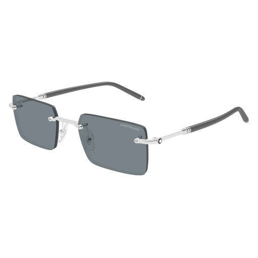 Sonnenbrille  Montblanc Herr MB0482S002-SILVER-GREY-GREY53 - MB0482S002-SILVER-GREY-GREY53